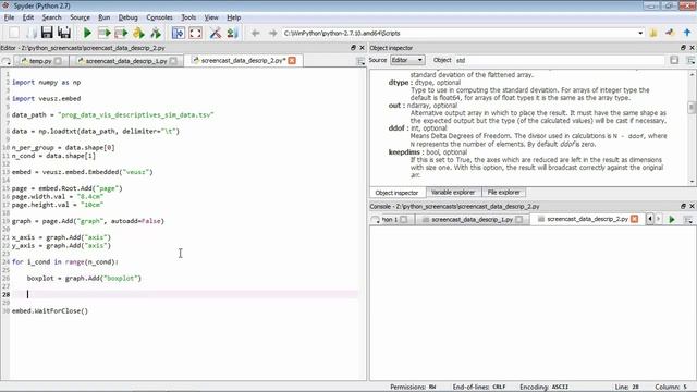 Programming for Psychology & Vision Science - Descriptive statistics смотреть онлайн