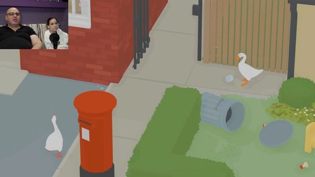 Untitled Goose Game - PS5 | 4K и 60FPS | Прохождение отца и дочки | ► #1 смотреть онлайн