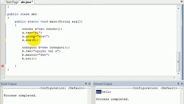 JAVA bai2 huong doi tuong смотреть онлайн