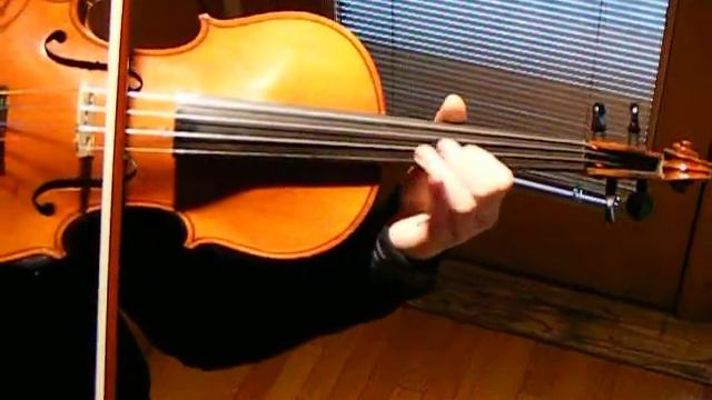 Old German Amati Violin, Mendelssohn e minor excerpt смотреть онлайн