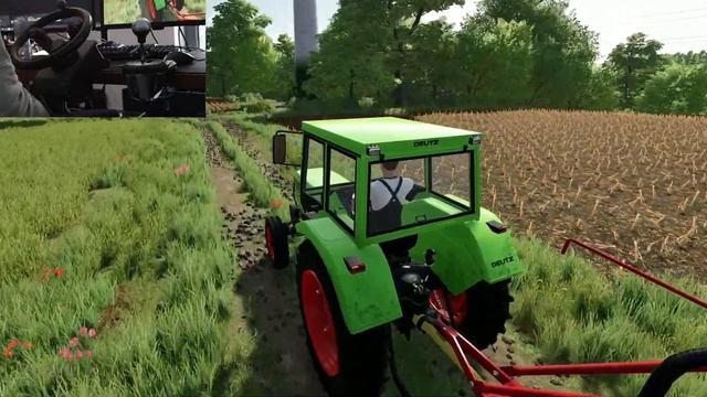 Old tractors gearbox gameplay | Farming Simulator 22 смотреть онлайн