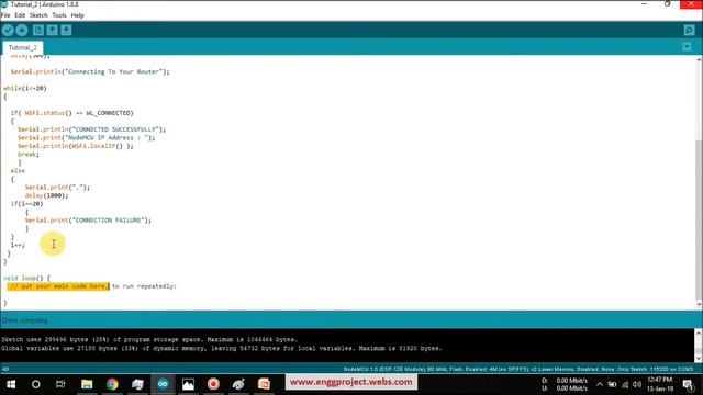 Node MCU (ESP8266) Interfacing | WiFi Connectivity | Tutorial#2 смотреть онлайн
