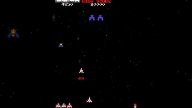 Mame Arcade Game Preview: Galaga (Namco) смотреть онлайн