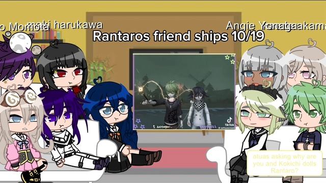Dv3 react to Rantaro amami || 1/16 order or d34th - copyright fix - GCRV смотреть онлайн