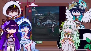 💙✨ Past Archons React to the Future || Gacha Club || Genshin Impact