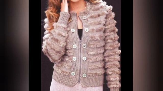 304?Вязаные изделия из пряжиТравка.?Интересная подборка из журналов мод.