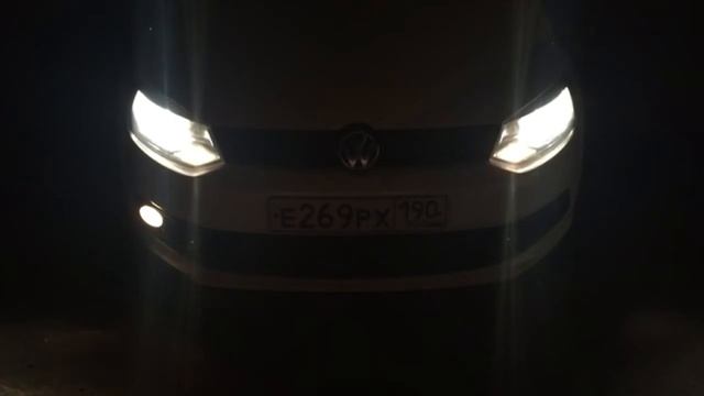 Противотуманные фары, Corner на VW Polo Sedan смотреть онлайн