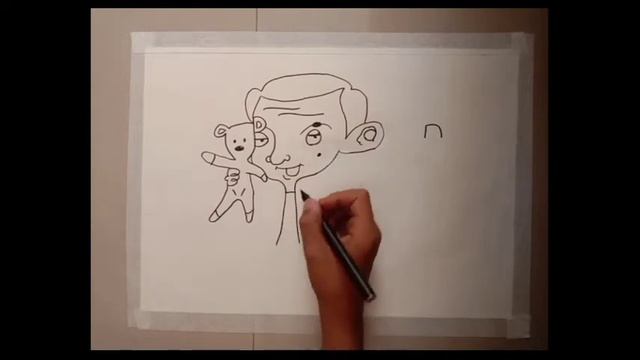 Mr. Bean from word Bean/ Mr. Bean Sketch смотреть онлайн