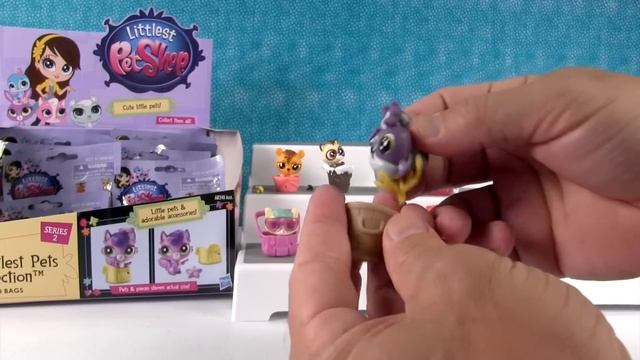 Littlest Pet Shop Cute Little Pets Series 2 Blind Bags LPS Opening Review | PSToyReviews смотреть онлайн