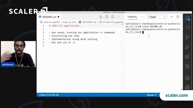 Python Programming Full Course for Beginners | Python Django | Web Development | SCALER смотреть онлайн