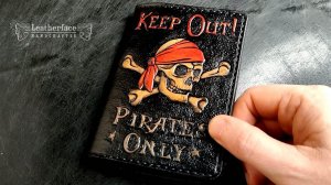 Обложка для паспорта Своими руками | Тиснение на коже | Работа с кожей | Leather craft