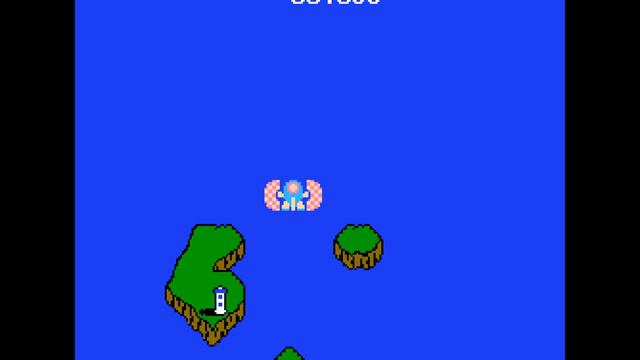 TwinBee [NES] | [4K] | Video Game Port | 10-stage  1 Player 🔔☁️🎮