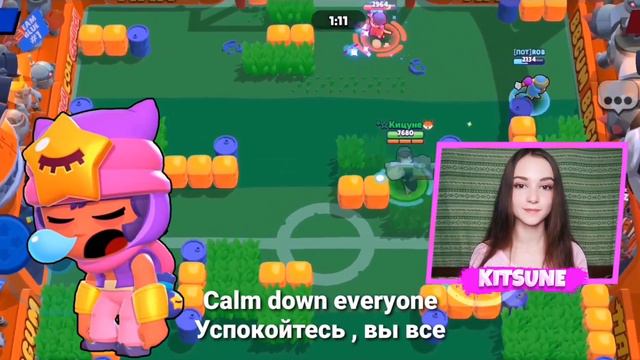 ОЗВУЧИЛА БРАВЛЕРОВ НА АНГЛИЙСКОМ! ОЗВУЧКА ПЕРСОНАЖЕЙ БРАВЛ СТАРС смотреть онлайн