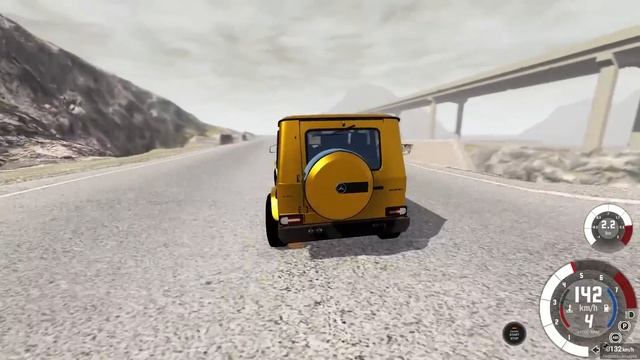 БОГАТЫЕ АРАБЫ будут плакать на РУССКИХ ДОРОГАХ | BeamNG Drive смотреть онлайн