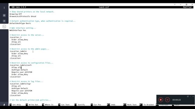 Servidor de Impresión con CUPS y SAMBA a través de Linux y Windows. смотреть онлайн