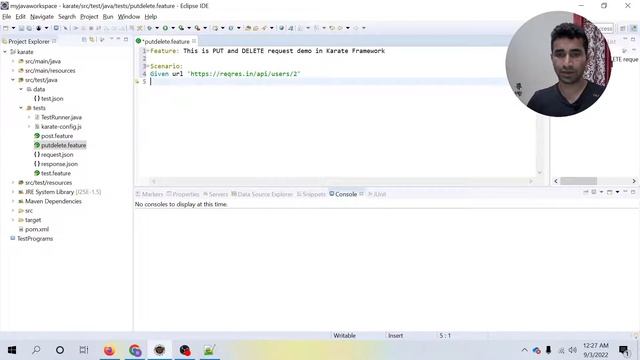 PUT and Delete Request in Karate Framework with Example смотреть онлайн
