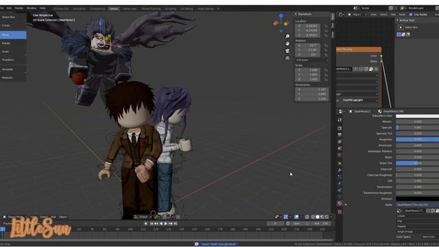 DEATH NOTE Roblox Speed GFX || LittleSuu ♡ смотреть онлайн