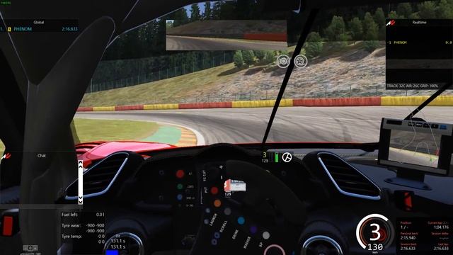 Assetto Corsa - Ferrari 488 GT3 - Spa