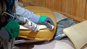 Как восстановить сиденье автомобиля своими руками! Ремонт поролона