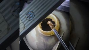 Масло в бочке антифриза. Автомобиль: Пежо 206