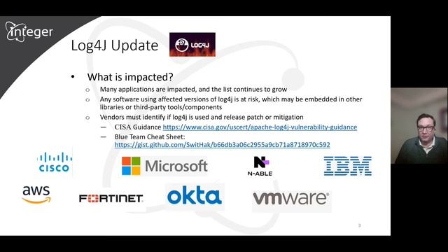 ICS - Log4j Update смотреть онлайн