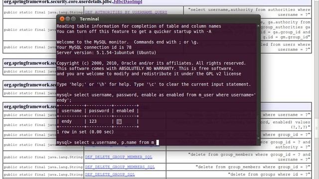 06.03. Spring Framework - Security - Login from database смотреть онлайн