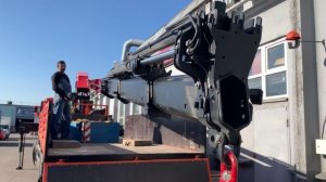 КМУ PALFINGER PK40002D EH. Проводим техническое обслуживание манипулятора и знакомимся с машиной