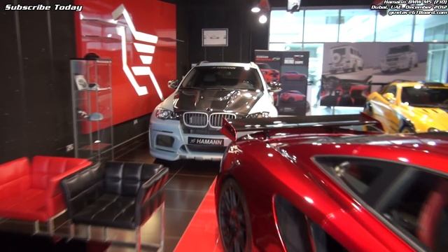F10 Hamann BMW M5, SL-R, McLaren MP4-12C, X6 M and Evoque in Dubai Showroom смотреть онлайн