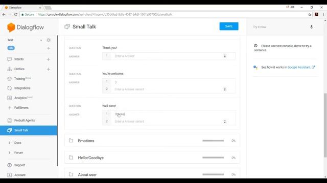 How to make a Simple Telegram Chatbot using Dialogflow смотреть онлайн