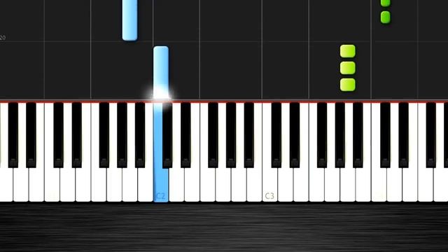 Gravity Falls Theme - EASY Piano Tutorial by PlutaX - Synthesia смотреть онлайн