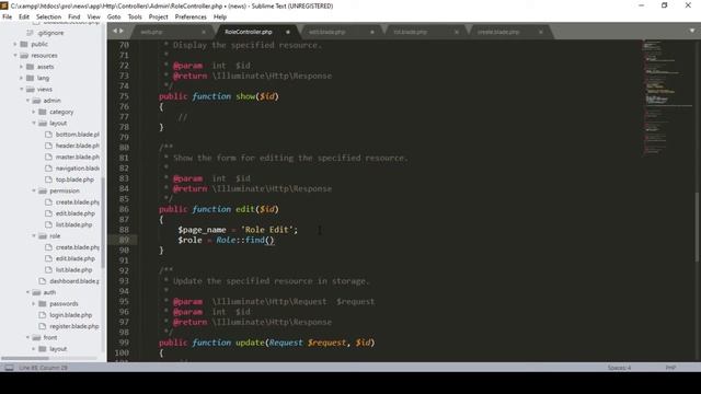 Laravel Tutorials From Scratch [Part 45] - Role Update Part 01. смотреть онлайн
