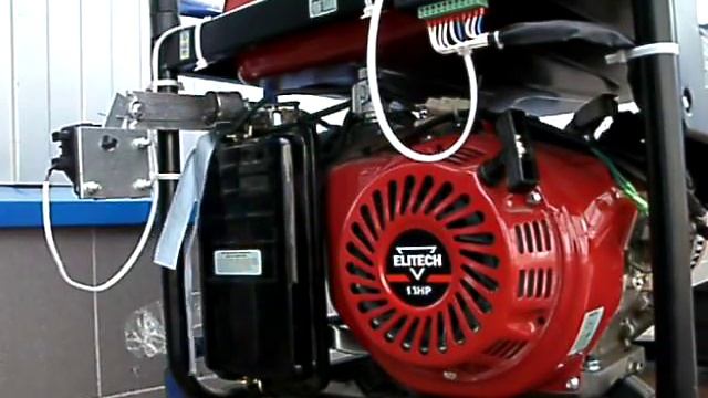 Автоматический запуск генератора Elitech БЭС6500 смотреть онлайн