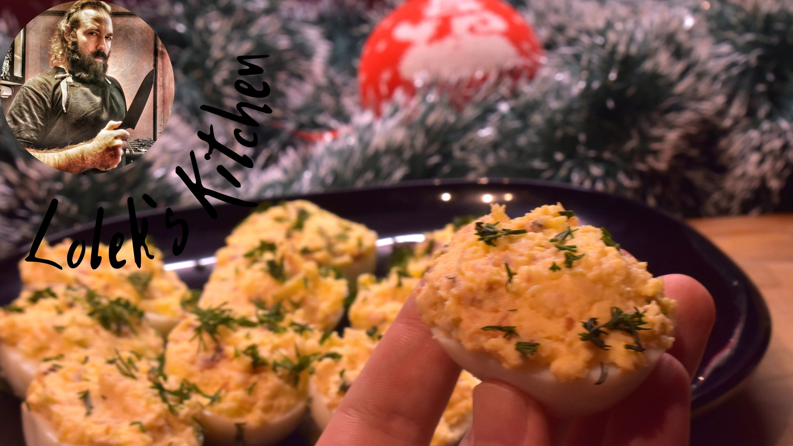 Невероятно Вкусная ЗАКУСКА на Новый Год! Фаршированные Яйца с Сыром и Беконом.