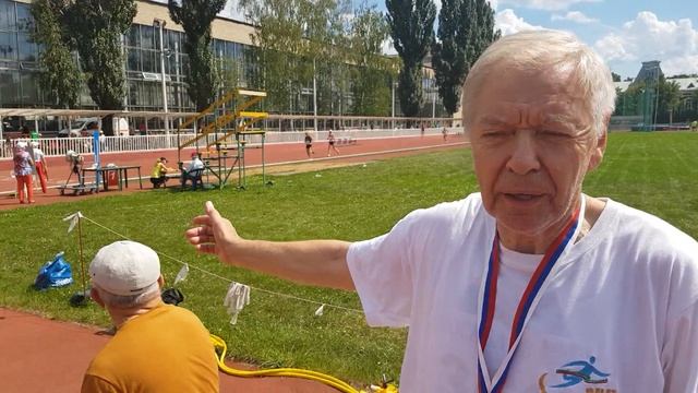 Юрий Аркадьевич Чирков "играющий" председатель Комитета ВФЛА по ветеранскому движению смотреть онлайн