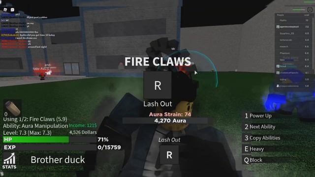 Aura manipulation showcase (roblox) смотреть онлайн