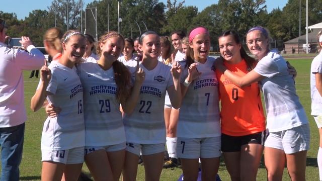 Women's Soccer: Players React To Southland Conference Title смотреть онлайн
