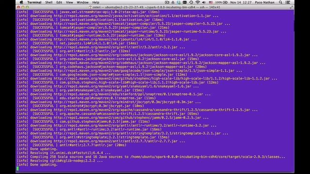 Run Apache Spark on Apache Mesos смотреть онлайн