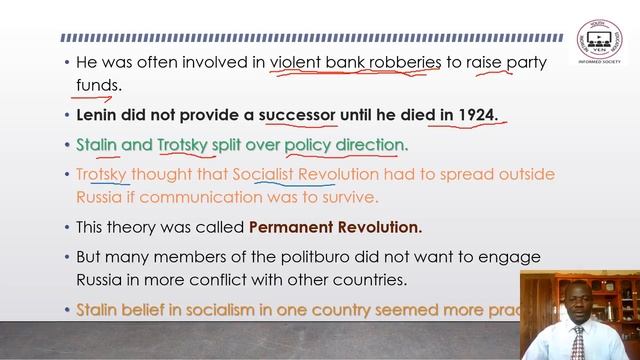 History F4 Topic 7 Part 4: War Communism In Russia - YEN MALAWI