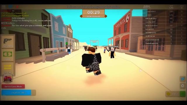 CODE ! - WILD REVOLVERS - ROBLOX смотреть онлайн