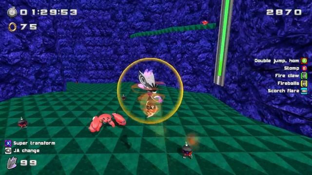 Sonic World R8 - Scrambled Egg Zone w/ Infinity Blaze - Mod Showcase #6 смотреть онлайн