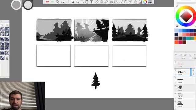 Secrets of Thumbnail Drawing (Real-time) смотреть онлайн