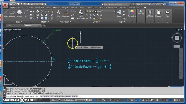 Creating the Cutting Plane Line and Leaders for Section View смотреть онлайн