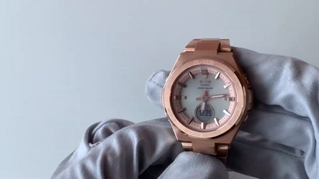 Обзор женских часов Casio Baby-g MSG-S200D смотреть онлайн