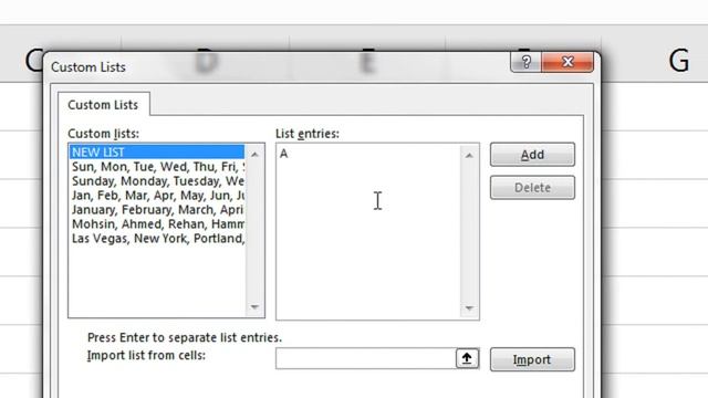 how to create a custom  list in excel смотреть онлайн