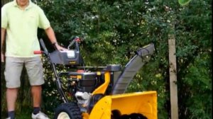Představení sněhové frézy Cub Cadet 526 SWE