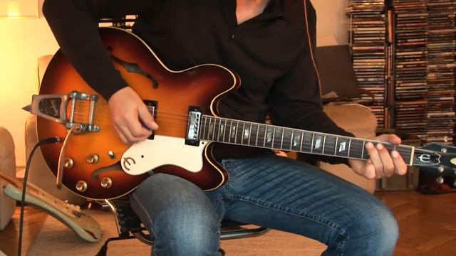 (my personal) 1966 Epiphone Riviera Part2 смотреть онлайн
