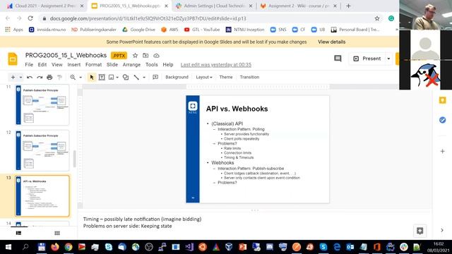 PROG2005: Webhooks Introduction смотреть онлайн
