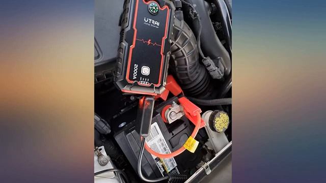 Jump Starter, Utrai Car Battery Jump Starter Portable 2000 Peak 22000mAh(up to 8L review смотреть онлайн