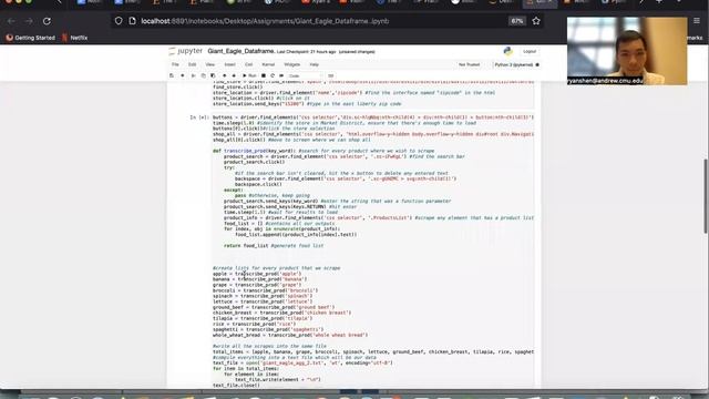 PART 1 - Scraping Grocery Retailers - Data Focused Python Group B12 смотреть онлайн