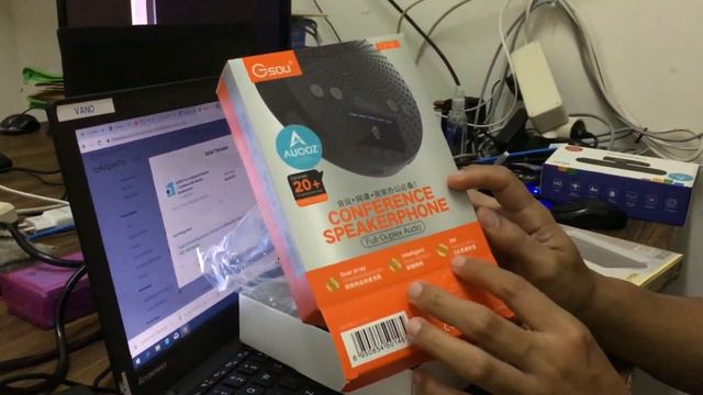 AUQOZ True AI Bluetooth Speaker + Conference Mic Meeting Speakerphone смотреть онлайн